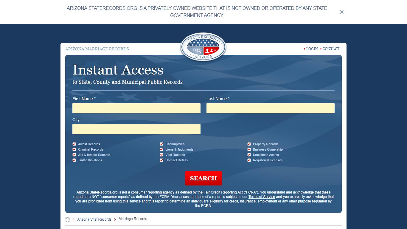 How to Find Arizona Marriage Records | StateRecords.org